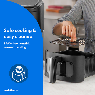 NutriBullet CrispLite 9L Stacked Air Fryer
