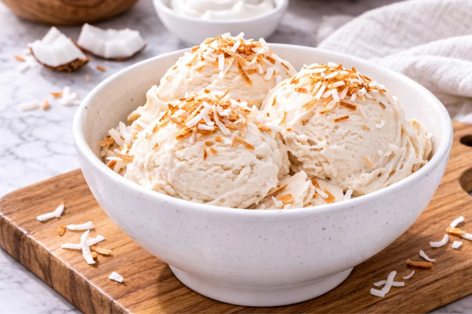 Toasted Coconut Ice Cream