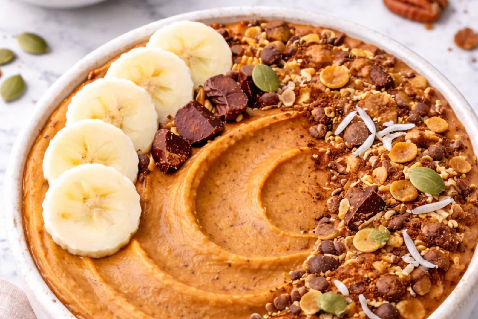 Pumpkin Chai Smoothie Bowl