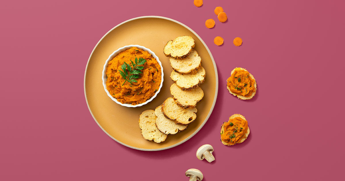 Mushroom and Carrot "Paté"