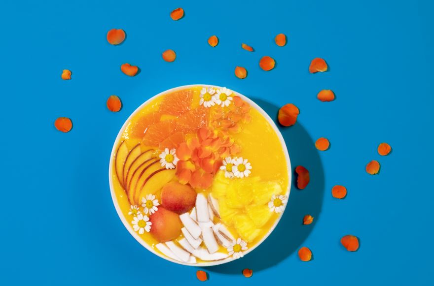 Peach Smoothie Bowl