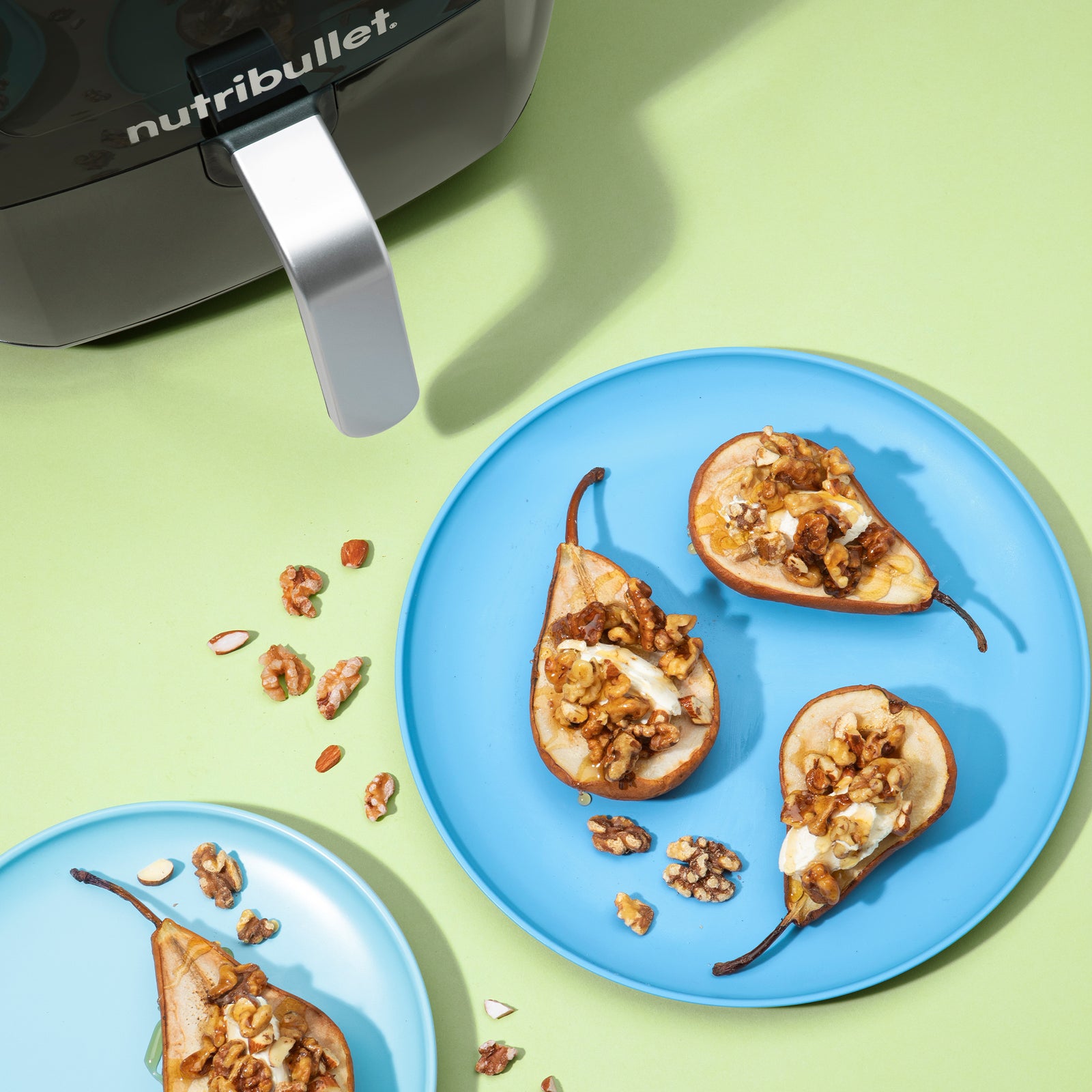 Baked Pears with Walnuts & Honey