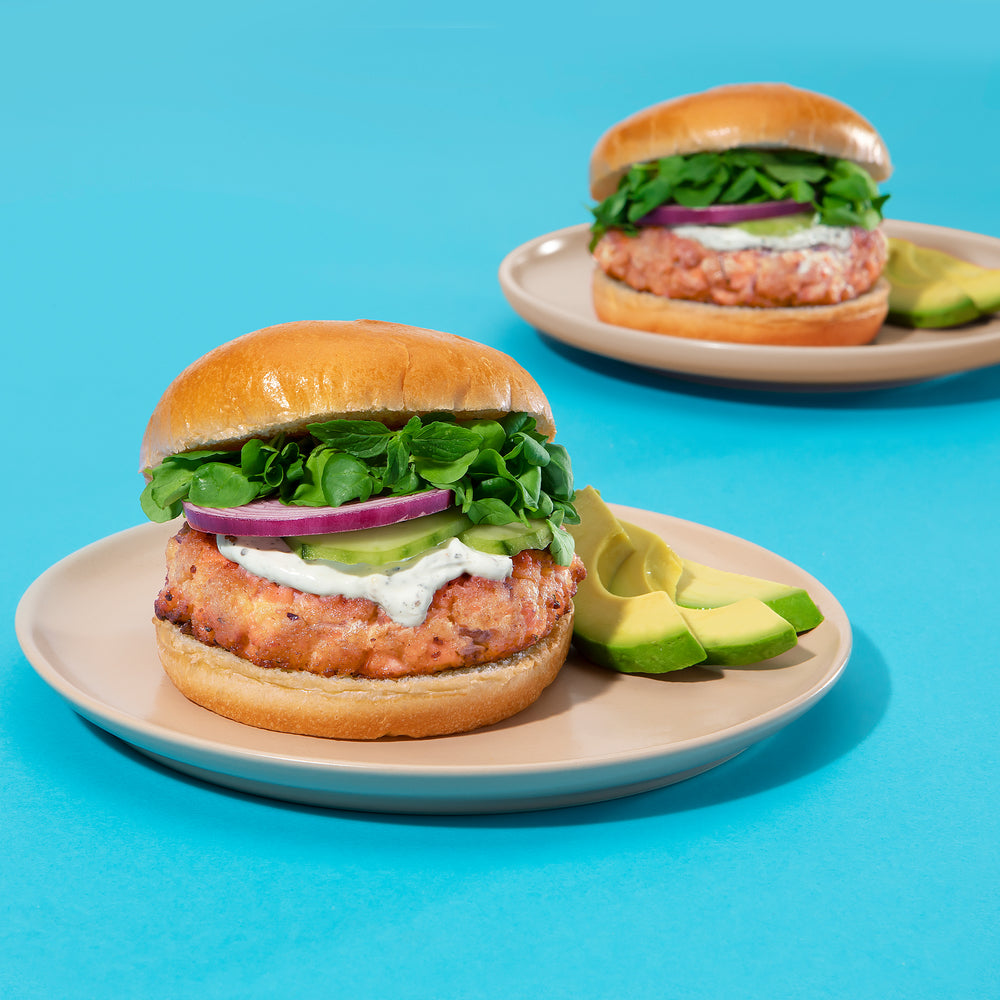 Salmon Burger Patties - NutriBullet Australia