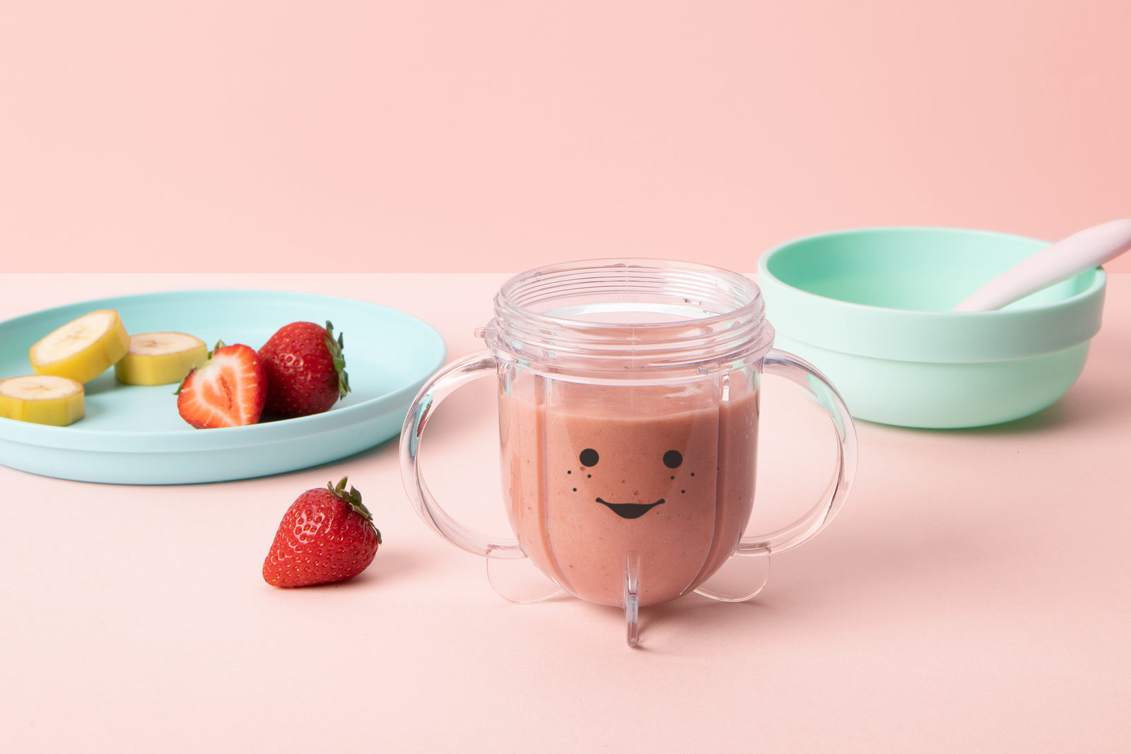 Strawberry and Banana Puree