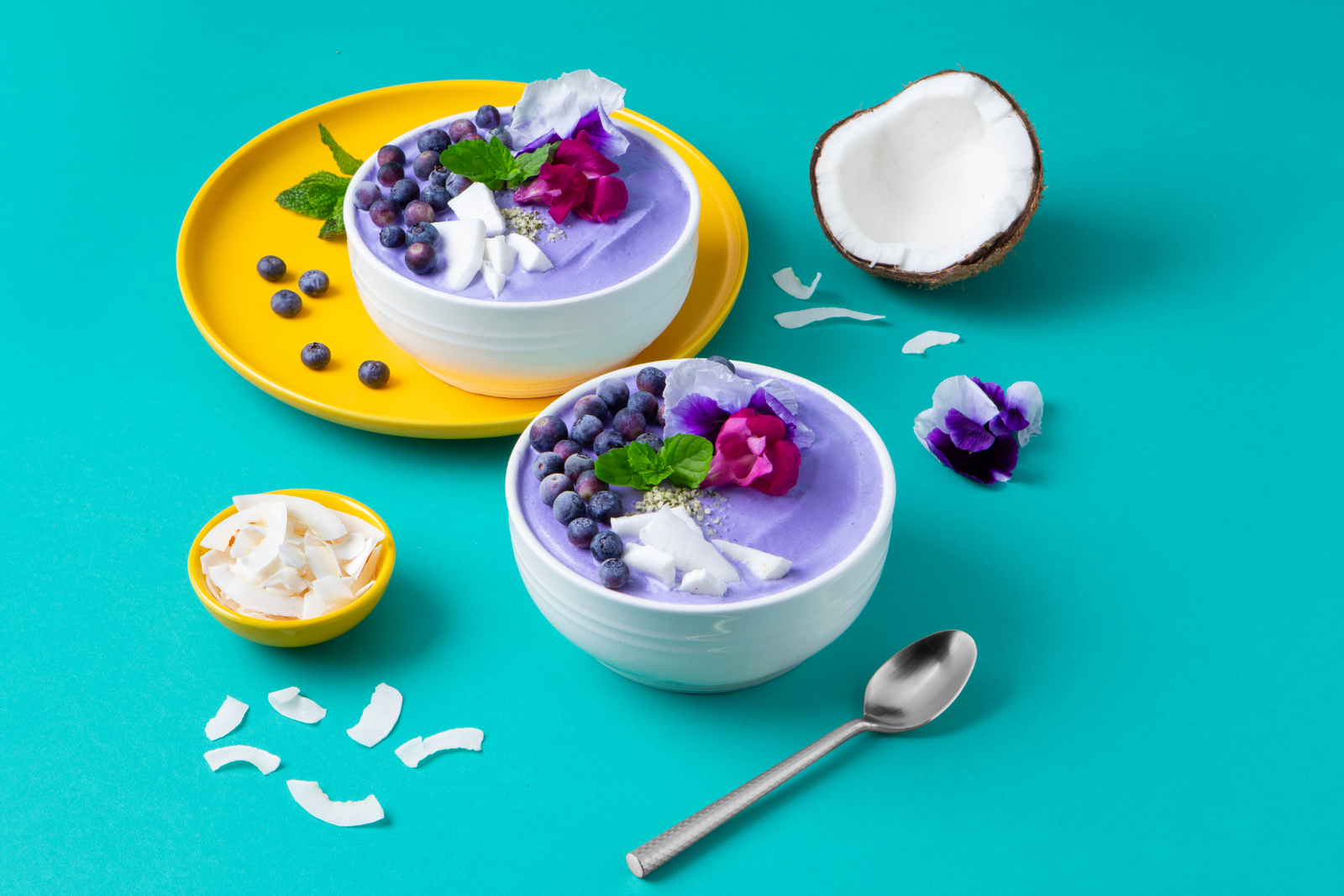 Ube Smoothie Bowl