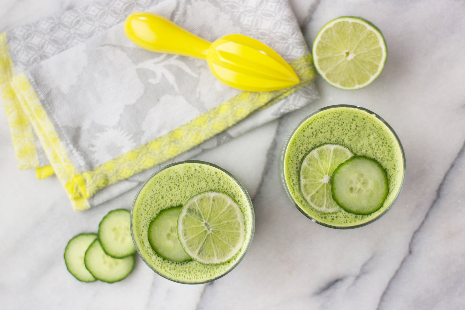 Spinach Cucumber Lime-Aid