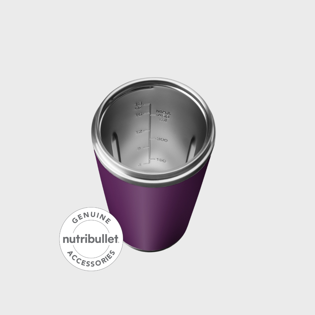 NutriBullet Flip 590ml Stainless Cup - Fig