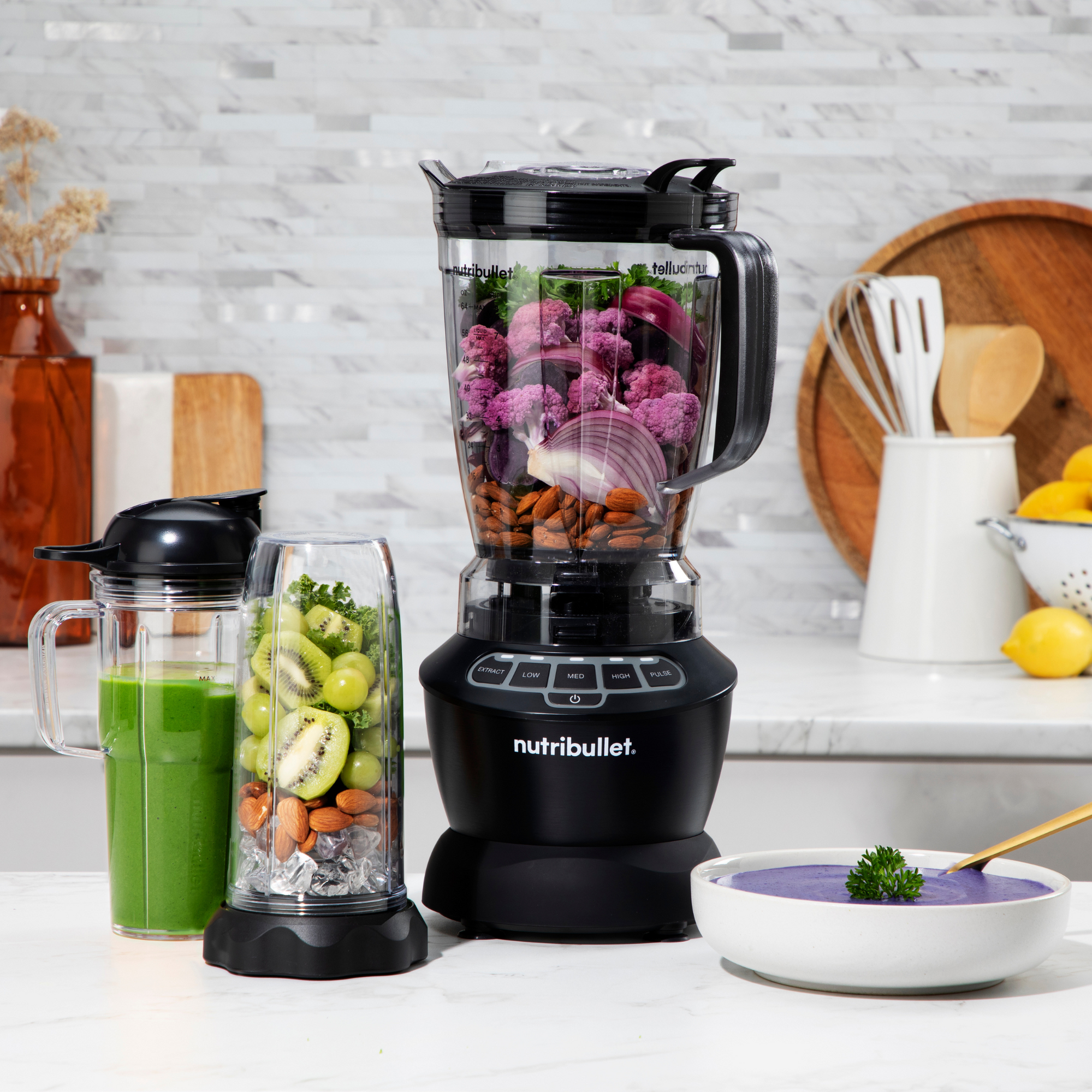 NutriBullet Blender Combo 1200 Matte Black NutriBullet Australia