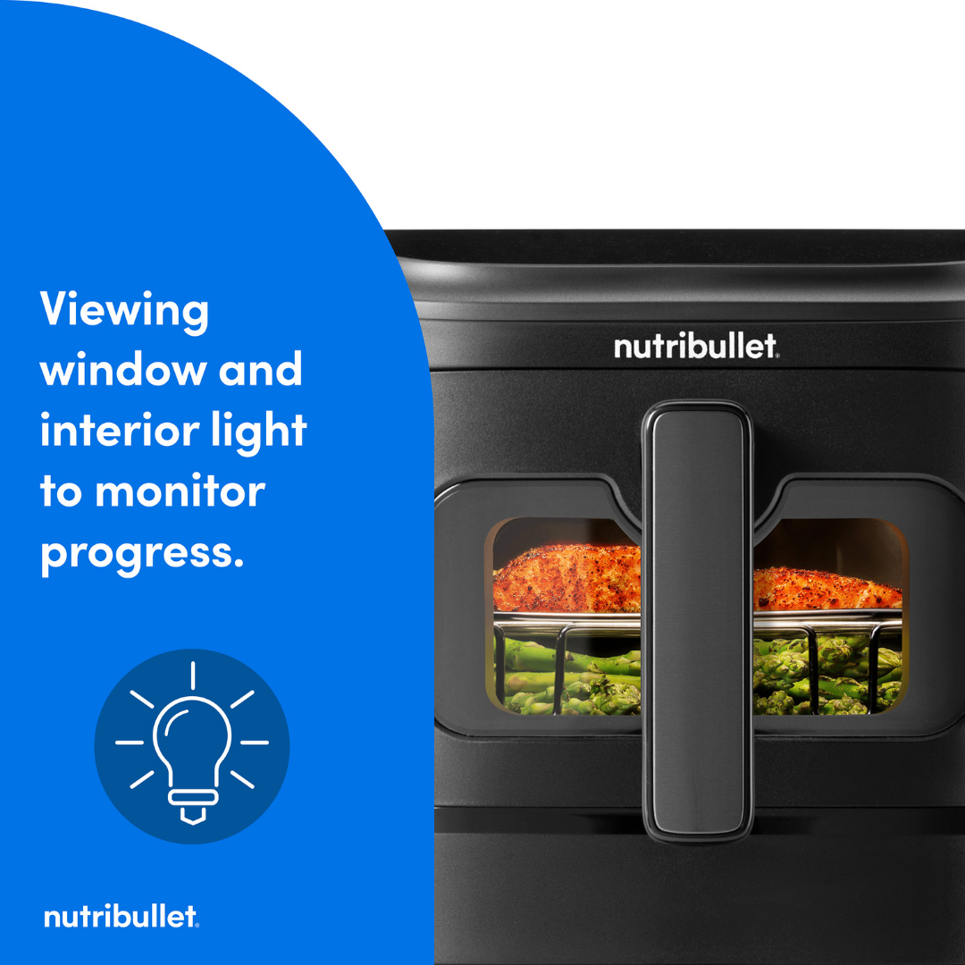 NutriBullet CrispLite 9L Stacked Air Fryer