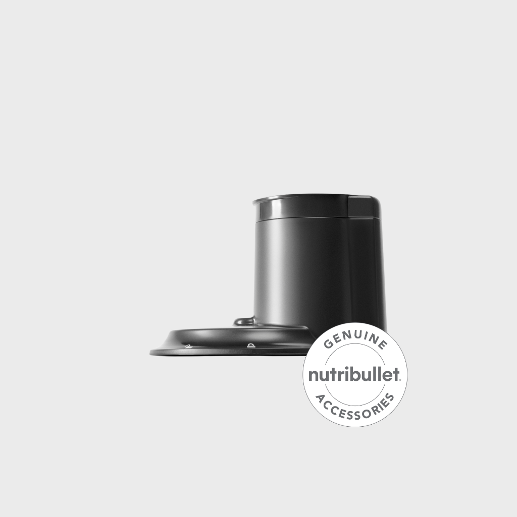 NutriBullet Slow Juicer Feed Chute w Bowl Cover and Lid