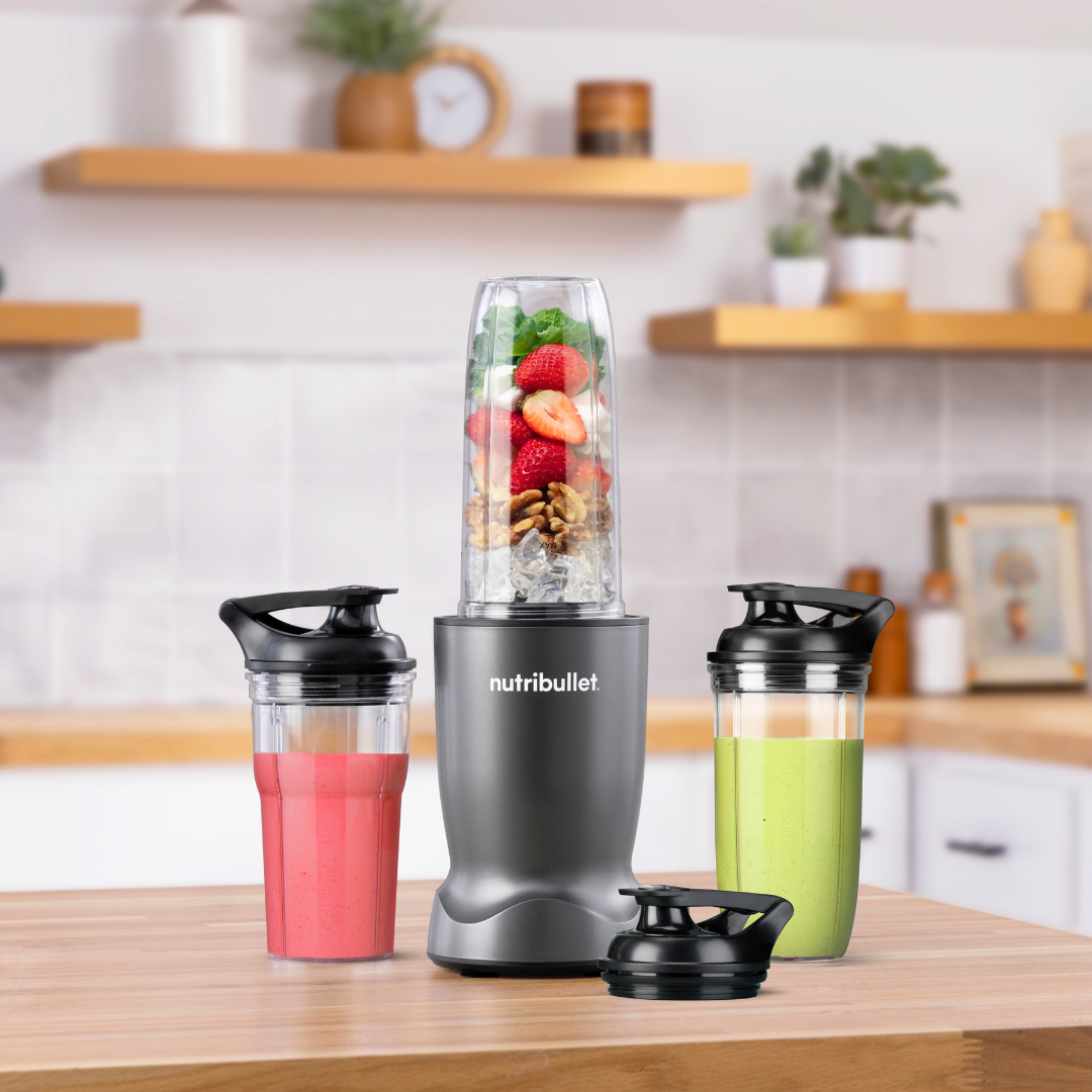 NutriBullet Turbo Deluxe Set Grey