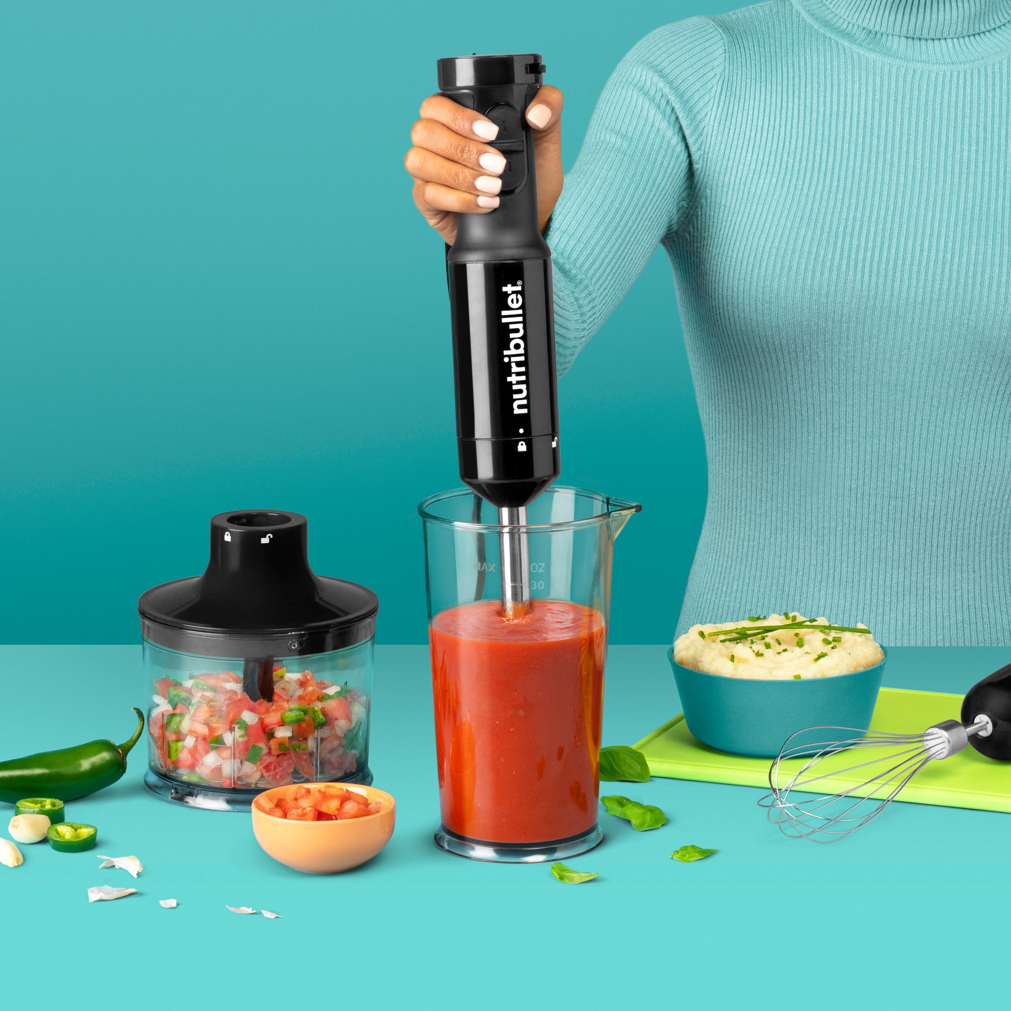 How To Chop Vegetables In A Nutribullet 