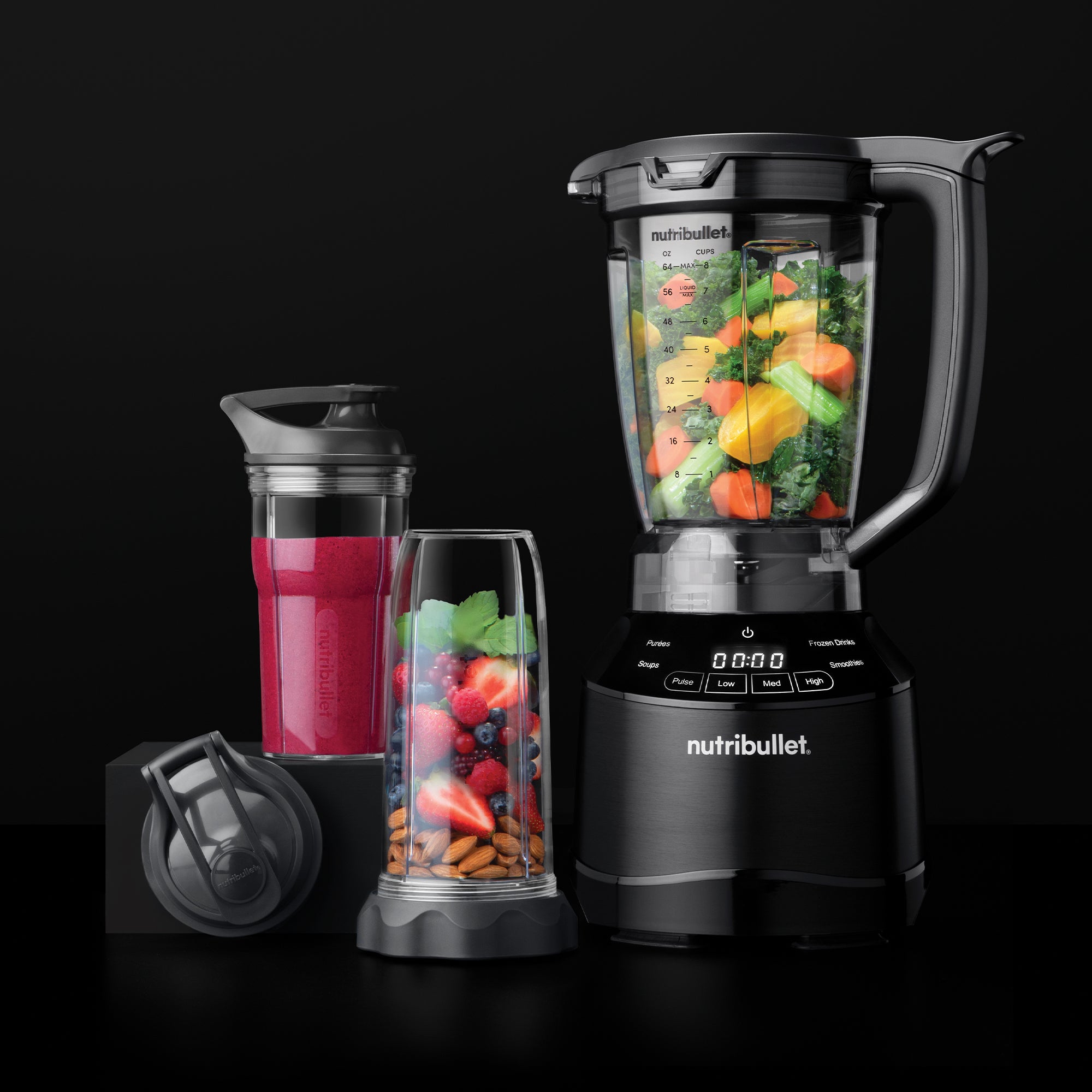 Nutribullet Smart Touch Blender Combo with Single-Serve Cups